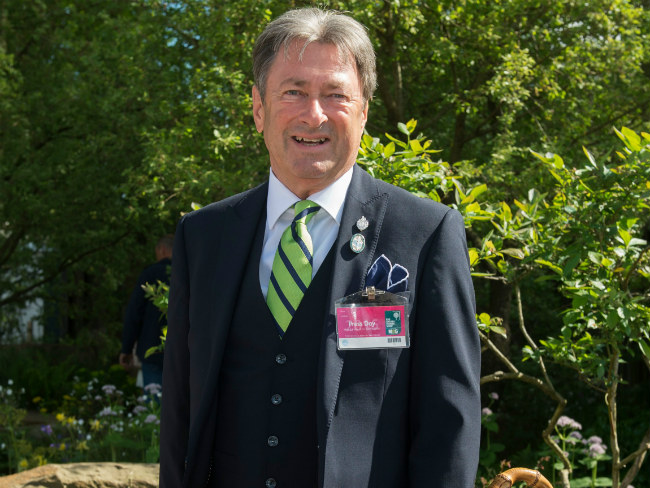 Alan Titchmarsh. Picture; RHS/Hannah McKay
