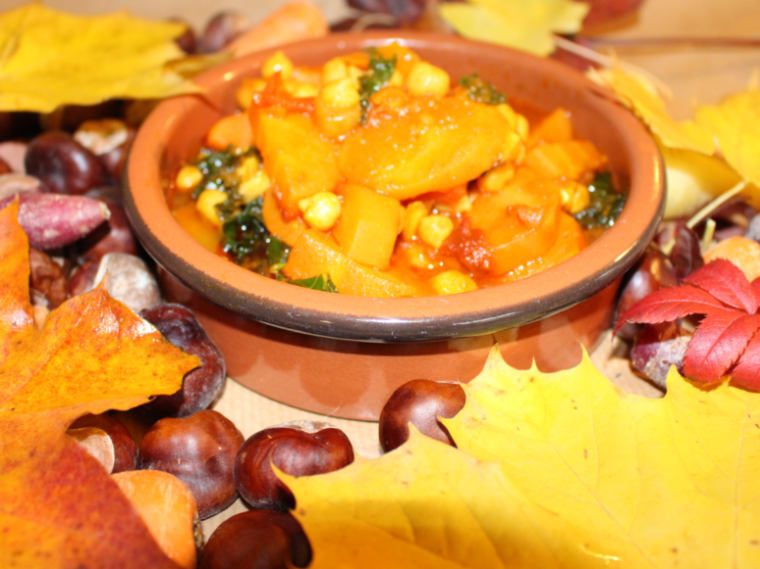 Carrot, Chickpea & Kale Moroccan-Style Stew. Picture; Burpee Europe